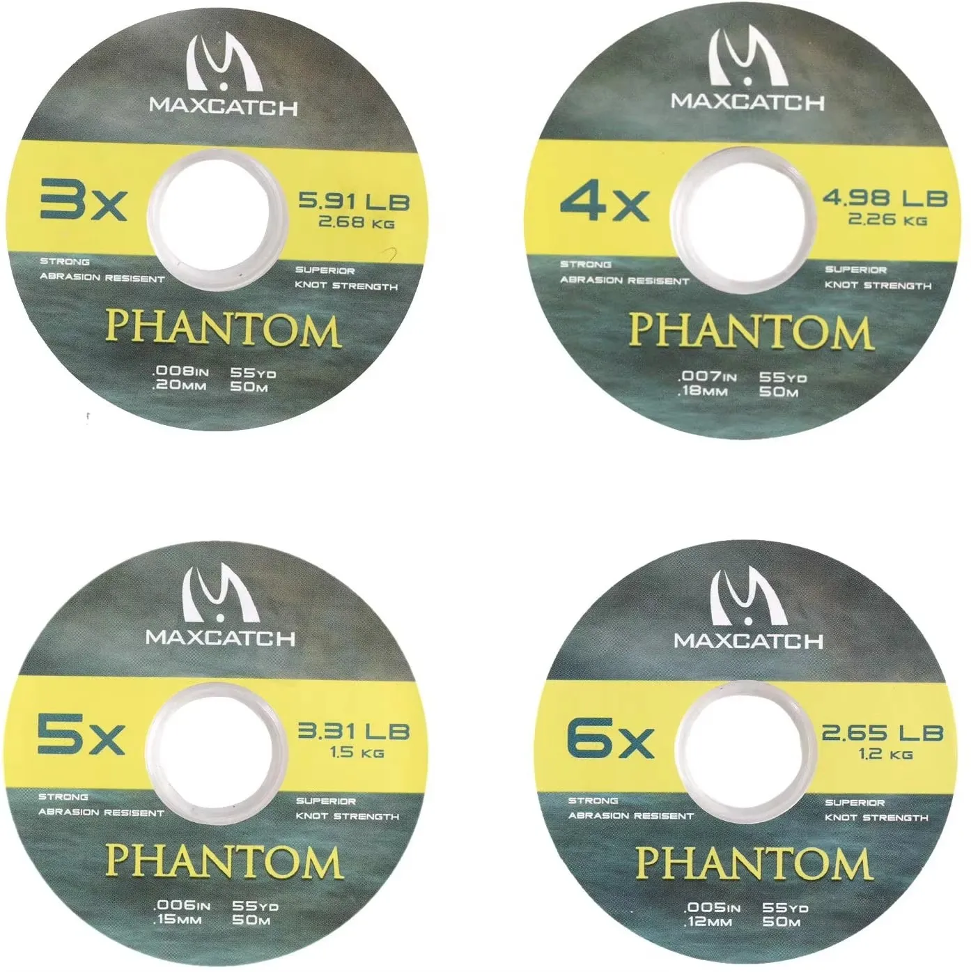 Línea de pesca con mosca Maximumcatch 2X-7X transparente - imagen 5