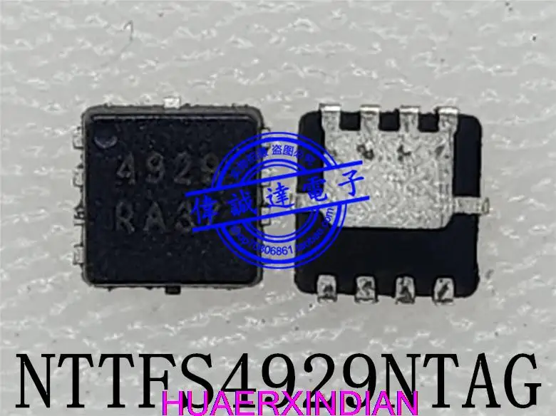 NTTFS4929NTAG  Print  4929 WDFN8 N 30V 6.6A/34A