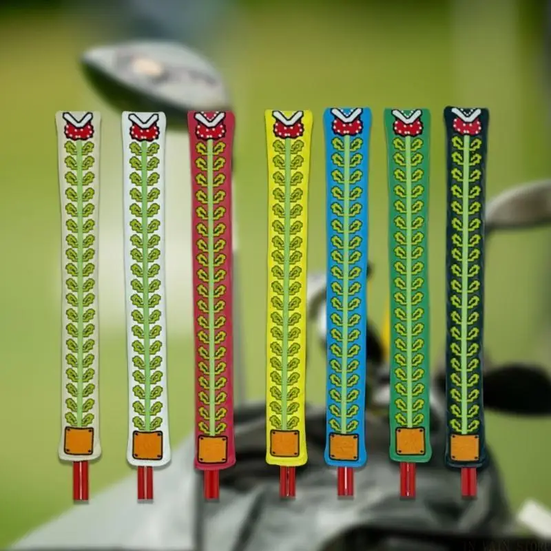 M5TC Soft Lined Golf Club Protectors Driver Fairways Cover PU Leather Head Cover Various Weather Training Gear