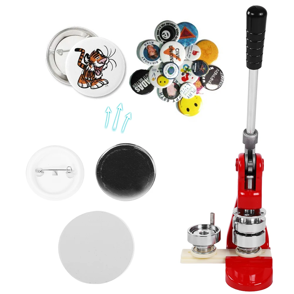 

44mm/1.75in DIY Button Badge Parts Suitable for Clothing and Home Decoration Blank Badge Button