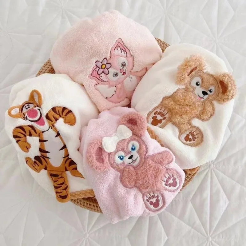 Disney Lina Bell Tigger Set di asciugamani asciugamano da bagno assorbente veloce asciugamano da bagno in cotone carino bambini adulti gettare