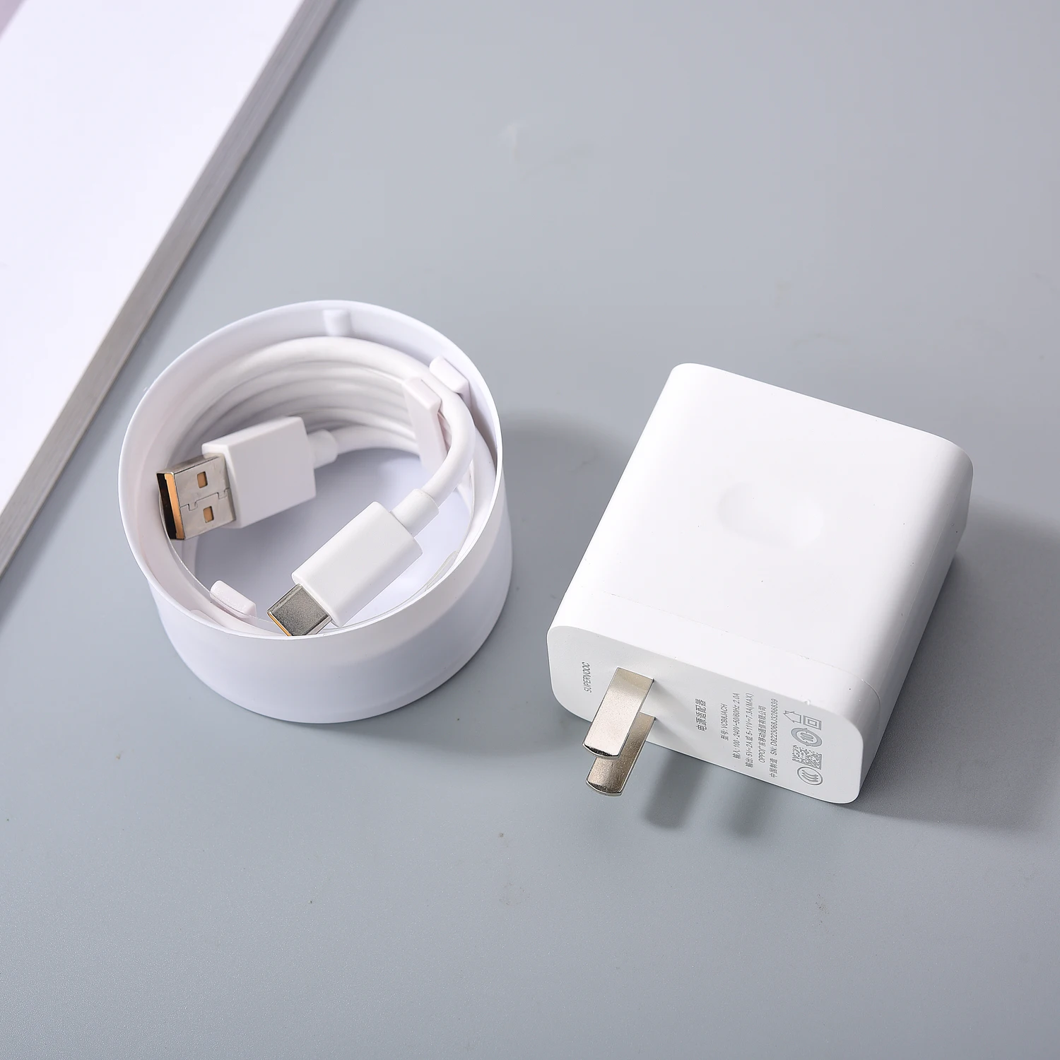 Caricatore 80W E Cavo USB C Per Realme 14 Pro+ / 13 Pro+ / Neo7 E OPPO/OnePlus – Ricarica SUPERVOOC Flash Con Protezione Intelligente - 3