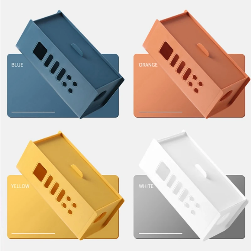 Top-Colour Cable Storage Box Hide Cords Power Strips Surge Protector Wire Management Wire Case Charger Socket Organizer