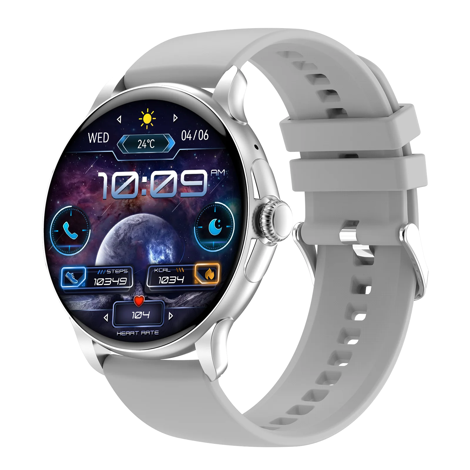 Men's Smart Watch with AMOLED Touch Screen