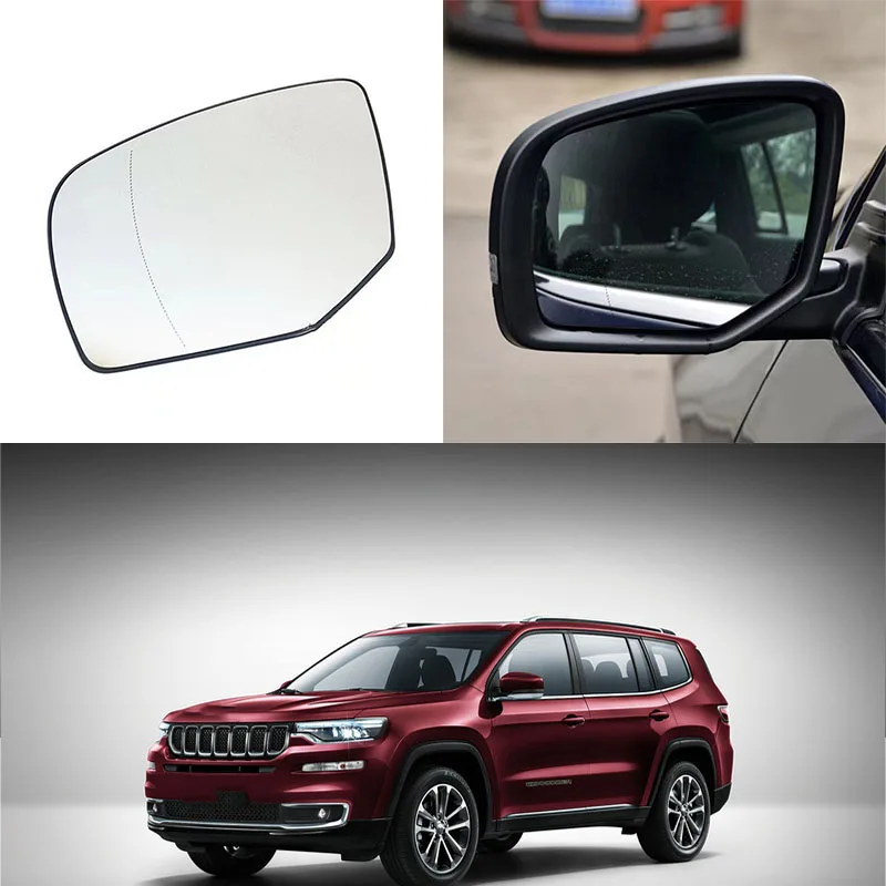 

Auto parts for Jeep Commander 18-22 left and right rear view mirrors, heating glass
