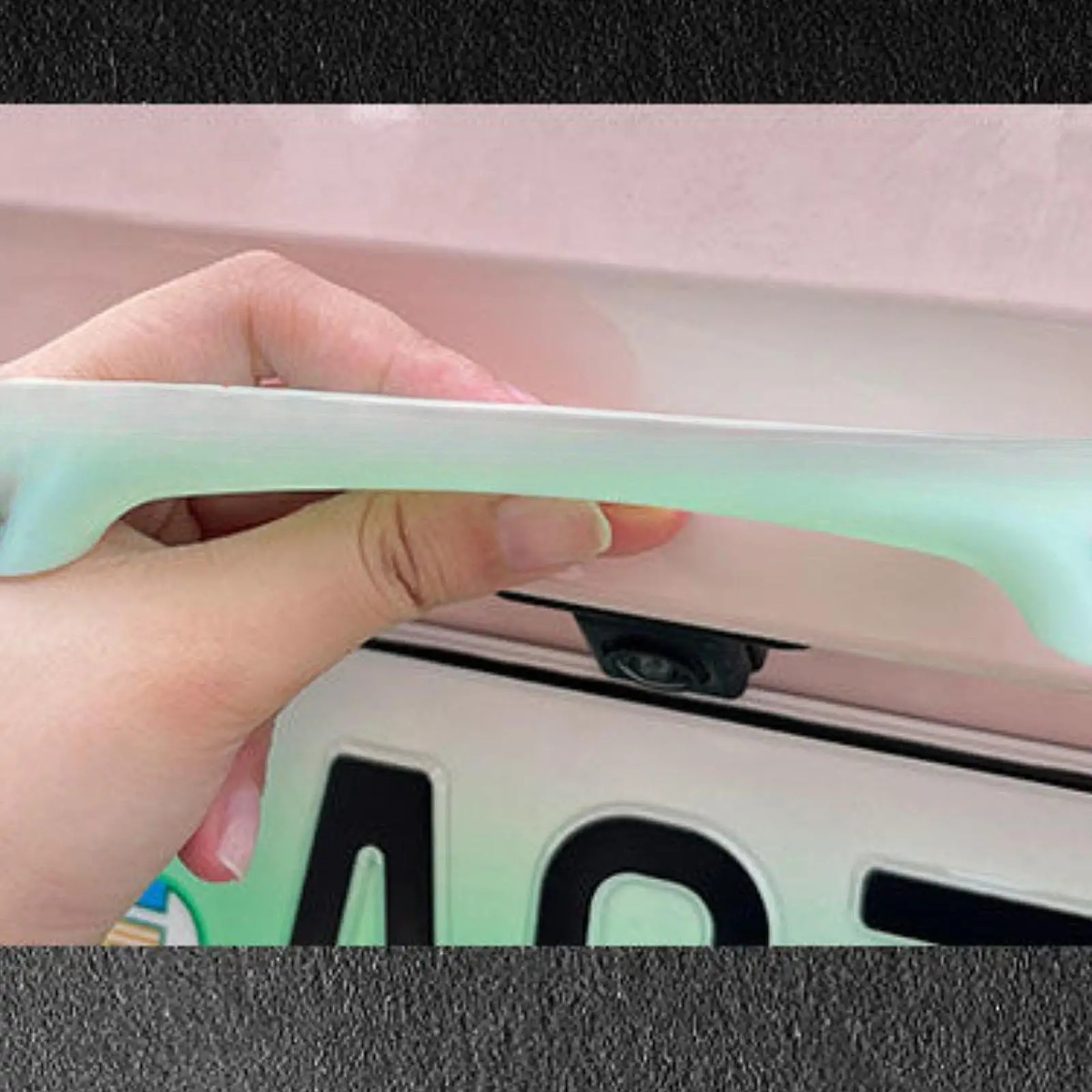 Car Camera Rain Visor ABS Shield Anti Rain Protector Reversing Backup Cover Durable DIY Install for Rear View Safety