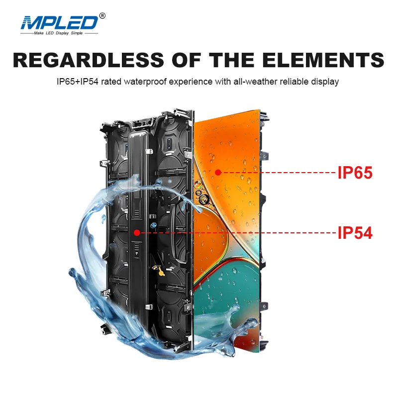 ZJZ MPLED Rental Led Display 500x1000 New Design P3.91 Outdoor Led Panel Video SMD 3 in 1 Creative Splicing Solutions