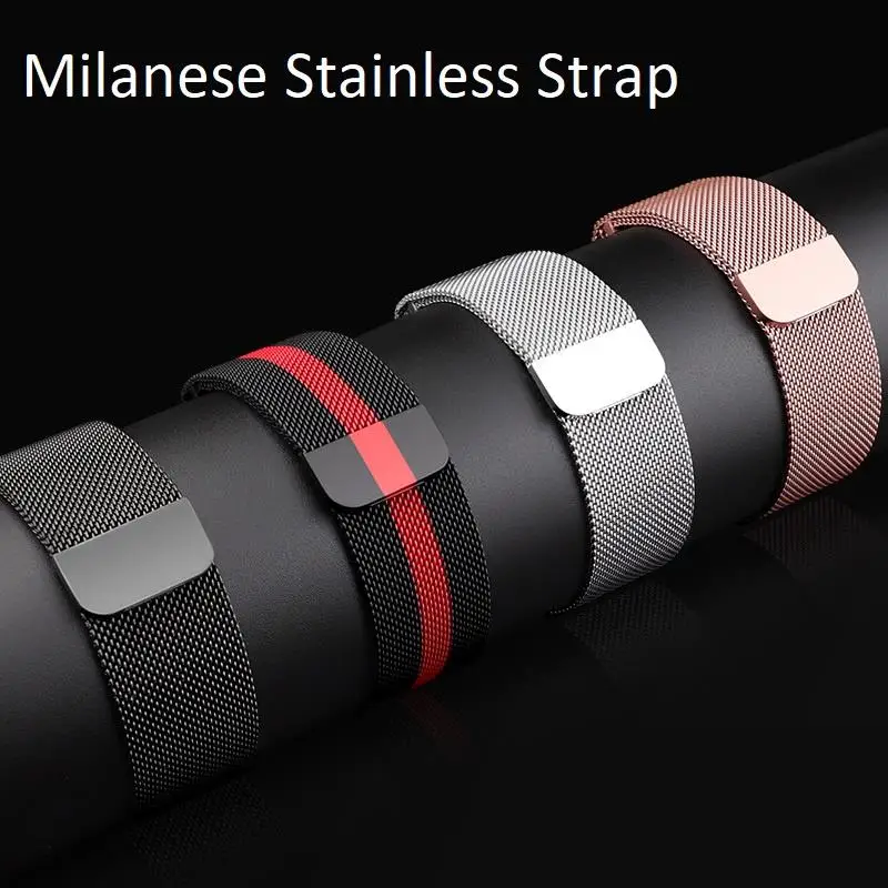 Для Apple Watch 10 Band 9 8 7 SE 5 6 46 мм 42 мм 44 мм 45 мм Ultra 2 49 мм 41 Миланская петля металлический браслет correa Ремешки для Apple Watch