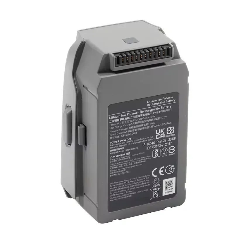 

15.4 V 3850mAh 2 Pro Zoom Intelligent Flight LiPo 4S Battery Flight Time for RC Accessories Batteries