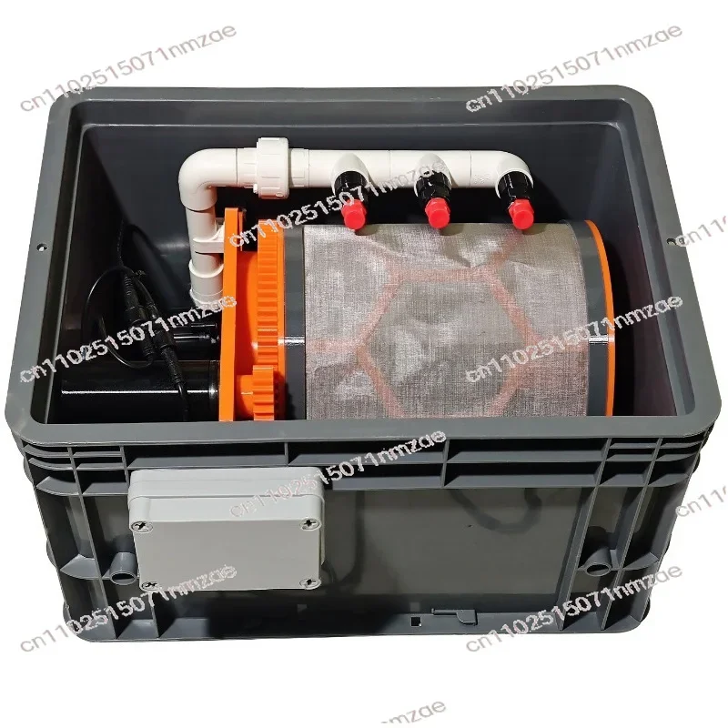 Premium 10000 Flow Fish Pond Conversion Micro Filter Fish Tank Filter Automatic Backwash Sewage Circulation System