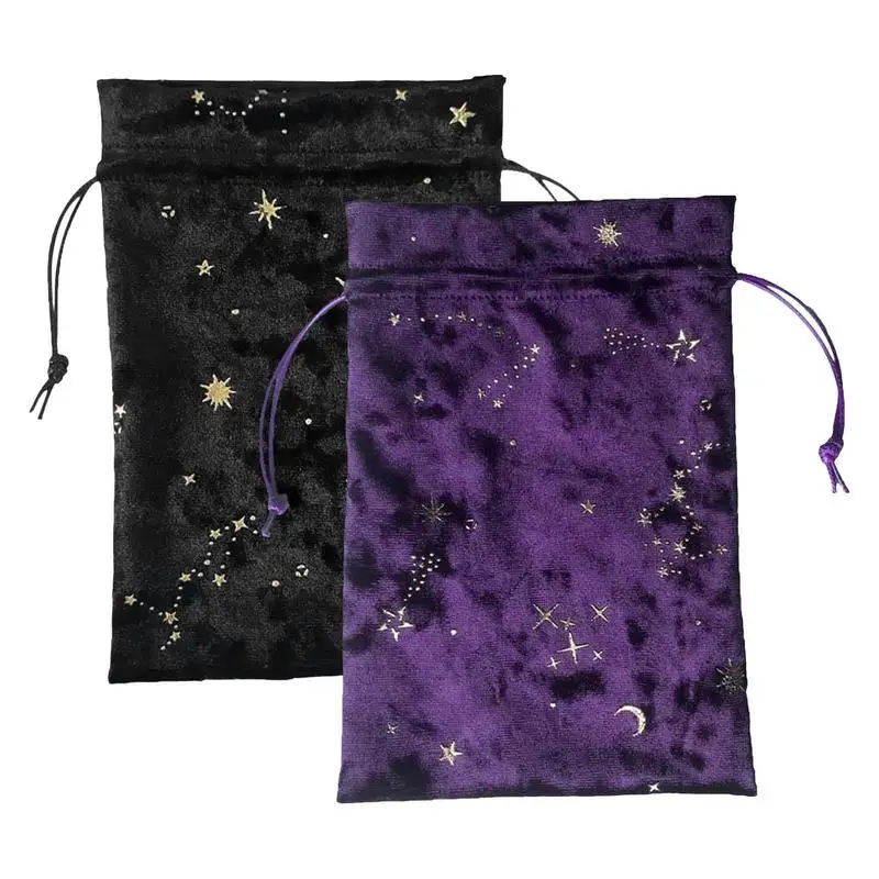 Velvet Proximity Wstring Bag, Optics and Reutilisable Dices Bag, Jewelry Bag, Powder for Tarot, Rune Bag, Playing Cards, Coins, Cosmetics Cards, 1Pc