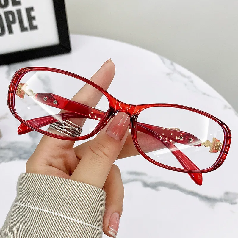 Fuchs Lesebrille Frauen Anti blau Eltern Geschenk Damen Mode verschreibung pflicht ige Brillen mit Grad 1.0 ~ 4,0 – Detail 1