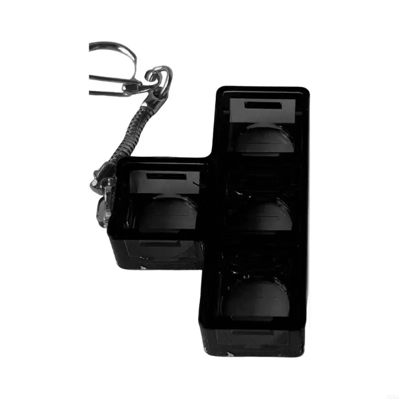 2026 New Fun Press Button Stress Reliever Keychain Clear Sugar Block Gift for Students Friend Birthdays