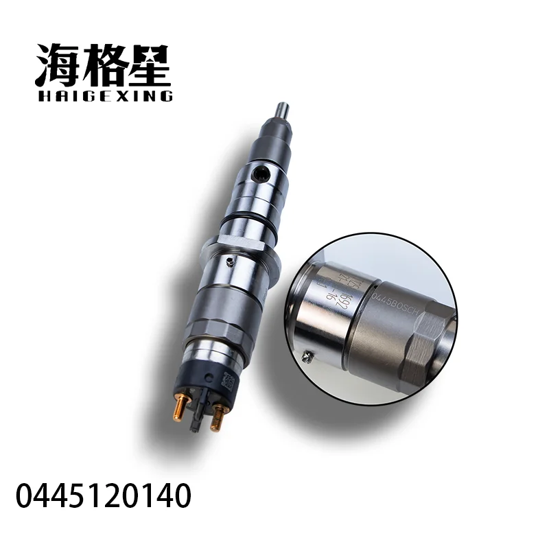 0445120078 0445120140 0445120224  For Bosch Diesel Common Rail Injector Six cylinder injector 120 series