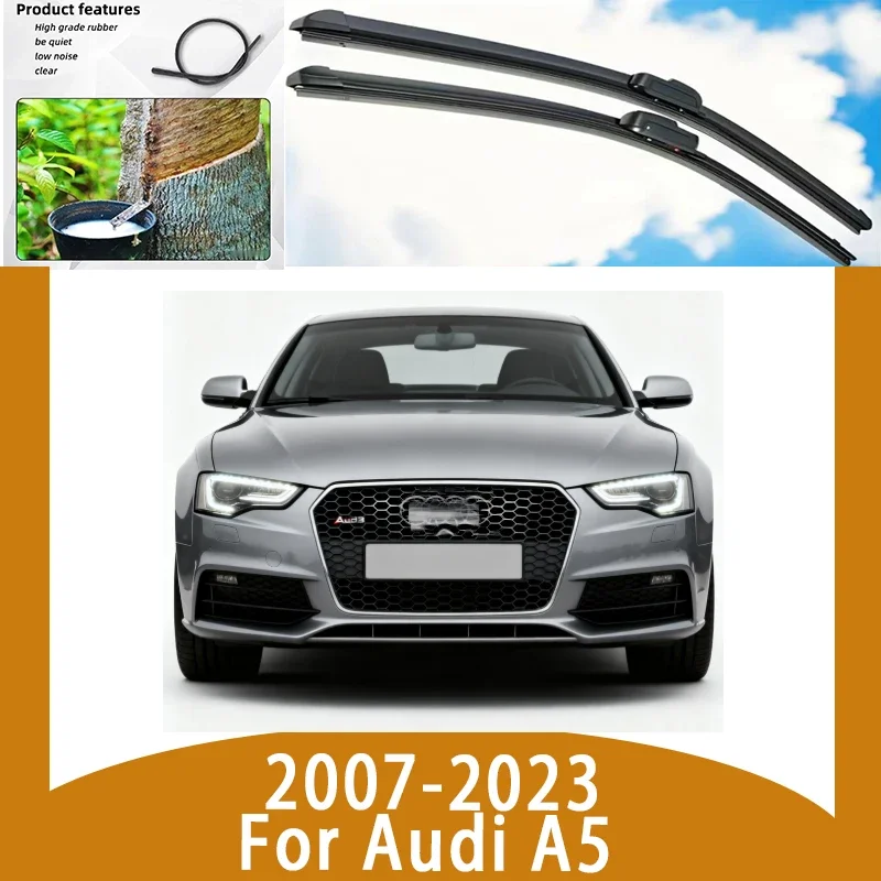 

2 шт., щетки стеклоочистителя переднего стекла, дворники для Audi A5 2007-2023 2008 2011 2013 2014 2015 2016 2017 2018 2019 2020