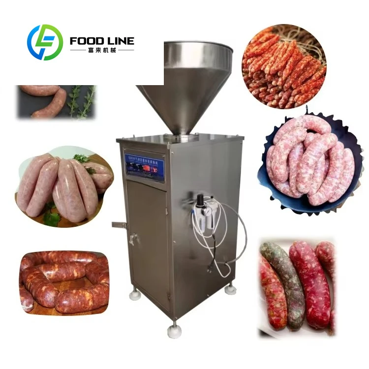 Malaysia cellulose Sausage Casing automatic Sausage Filling for Food & Beverage Electric Sausage Stuffer