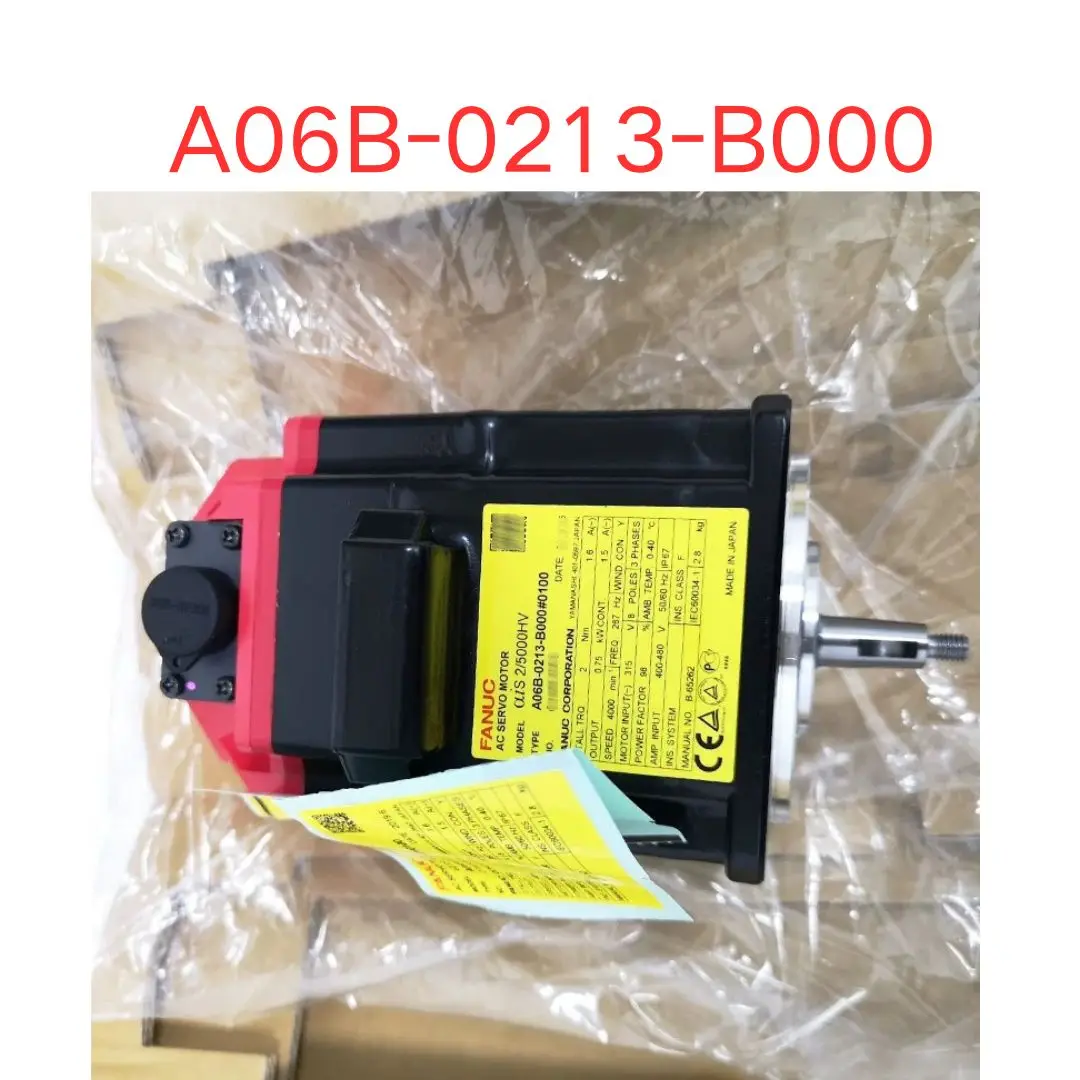 

Brand-new A06B-0213-B000 servo motor A06B-0213-B000 # 100 Fast Shipping