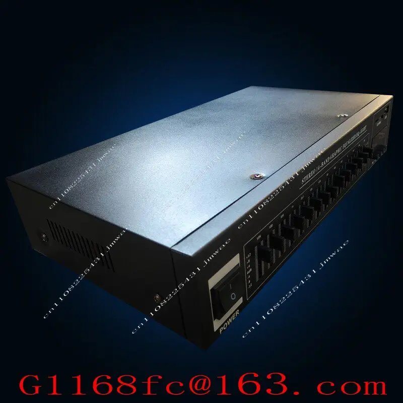 Stereo Dual 7-segment High/Medium Bass Adjustment EQ555 Equalizer Hifi Fever Home EQ Equalizer Tuner