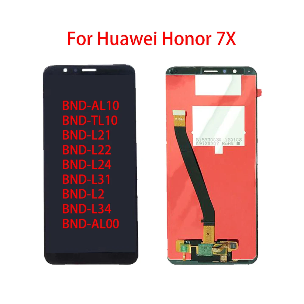 LCD Display For Huawei Honor 6X 7X 8A 8C 8S 2019 8X Max 6C Pro LCD Display Touch Screen Digitizer Assembly Replacement Part