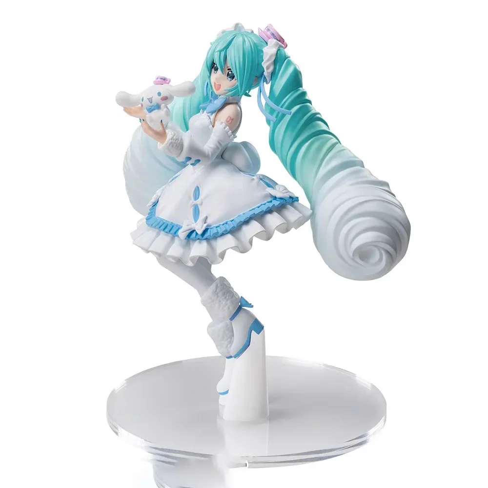 W magazynie oryginalna SEGA Hatsune Miku Cinamonroll pcv Anime Model postaci zabawki kolekcjonerskie prezenty