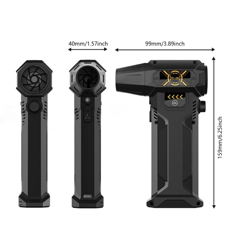 Mini Portable Cordless Handheld Vacuum Cleaner 130000RPM Wireless Car Vacuum for Cleaning