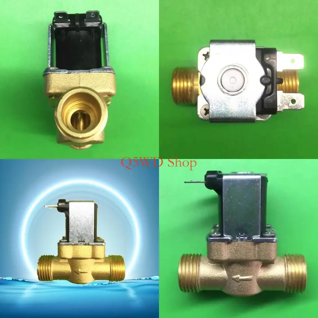 

Q5WD 5V/10V-/24V/220V "Входной питательный электромагнитный клапан быстрый подключение Обычно закрытое латунное клапан для