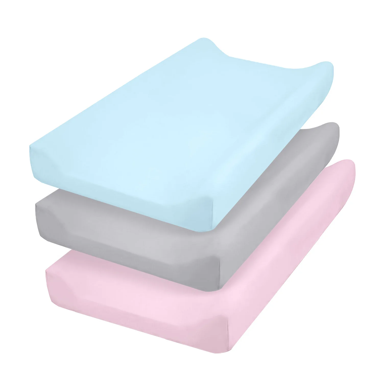 2/3Pcs Baby Diaper Changing Pad Cover Diaper Change Table Cover Changing Mat Newborn Bedding Baby Gift Elasticity Changing Pads