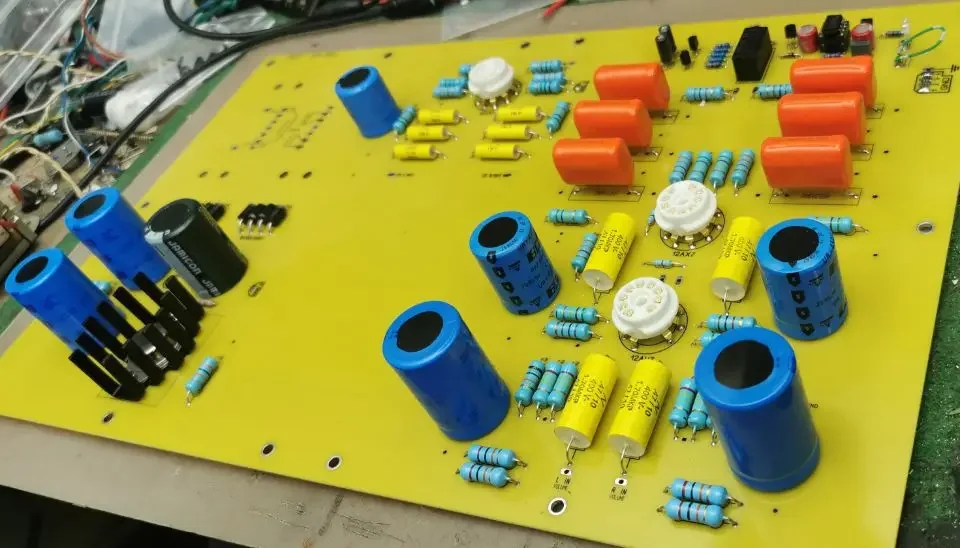 Latest  Refer to the French jadis DP60L/DPL7/DP series, re-engraved / bile preamp kit DIY parts