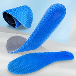 EiD Silicone Gel Insoles For Shoes Soft Shock Absorption Sport Shoes Sole Anti-slip Template For Man Women Foot Care Inserts