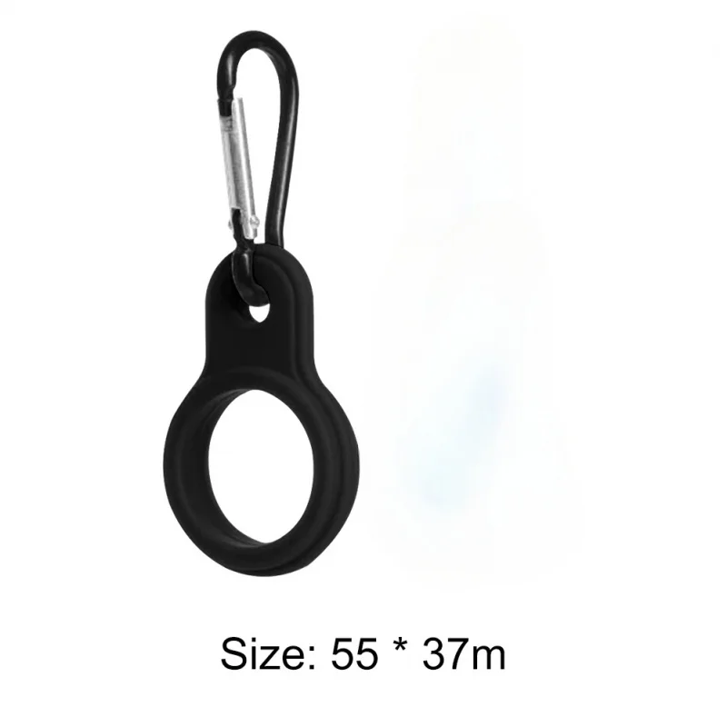 عالية الجودة الرياضة غلاية مشبك في الهواء الطلق حلقة تسلق زجاجة ماء حامل سيليكون أبازيم هوك التخييم المشي لمسافات طويلة أداة خارجية #3