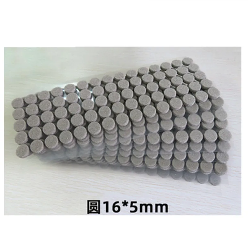 1000pcs Round conductive foam sponge 9x5mm / 15x3mm EMI shielding sponge anti-static compressive shielding cotton