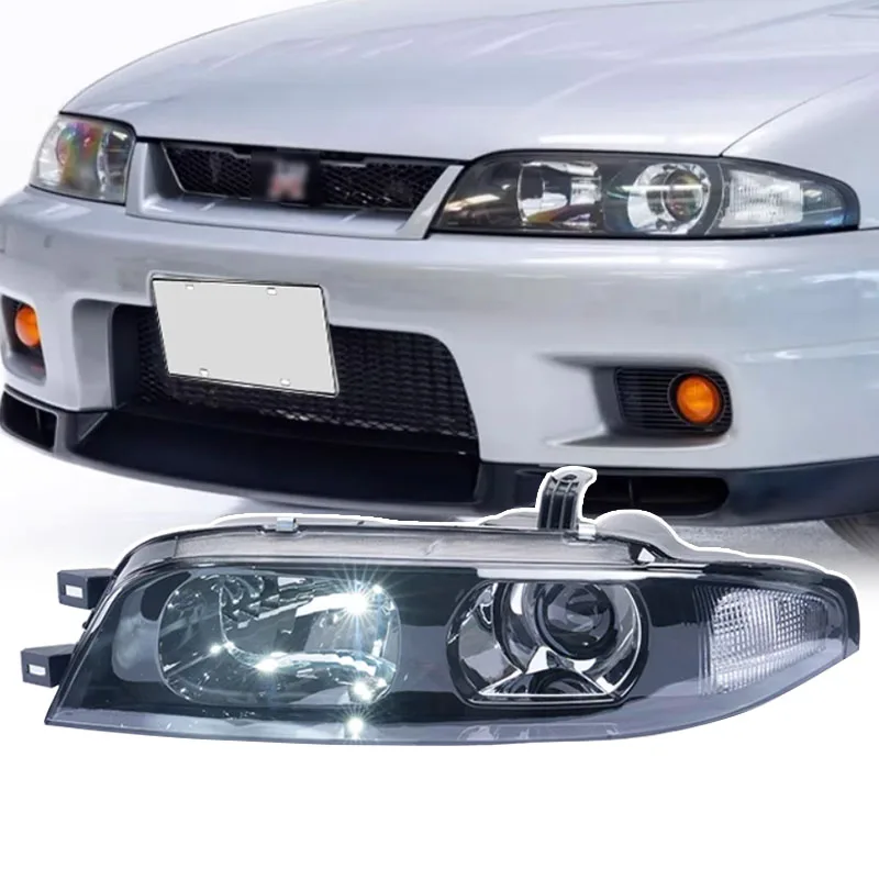 

STLFFor NissanGT-R R33 1995-1998LEDProjector Head Lamp Daytime Running Car Lights 6000K Color Temperature Automotive Accessories