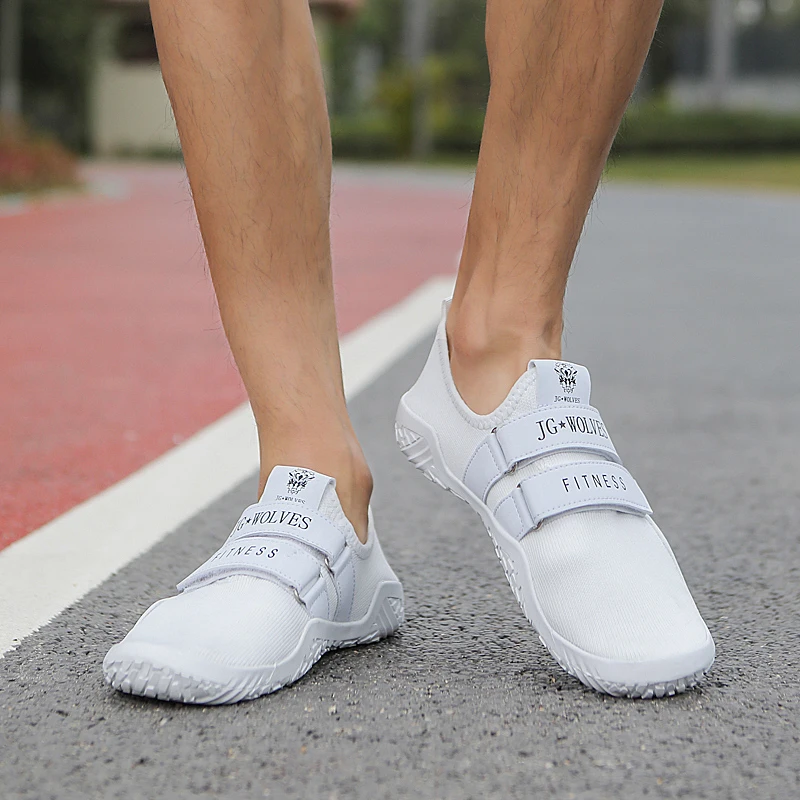 أحذية Deadlift أحذية رفع الأثقال للرجال والنساء أحذية رفع الأثقال القرفصاء للياقة البدنية ومدرب متقاطع حافي القدمين للتدريب في صالة الألعاب الرياضية #4