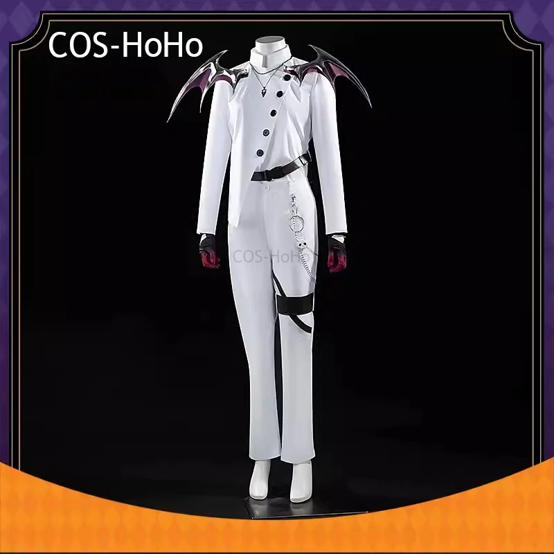 COS-HoHo Vtuber Nijisanji Shu taiwan Meet-And-welcome Game Suit bella uniforme Costume Cosplay Halloween Party Role Play Outfit