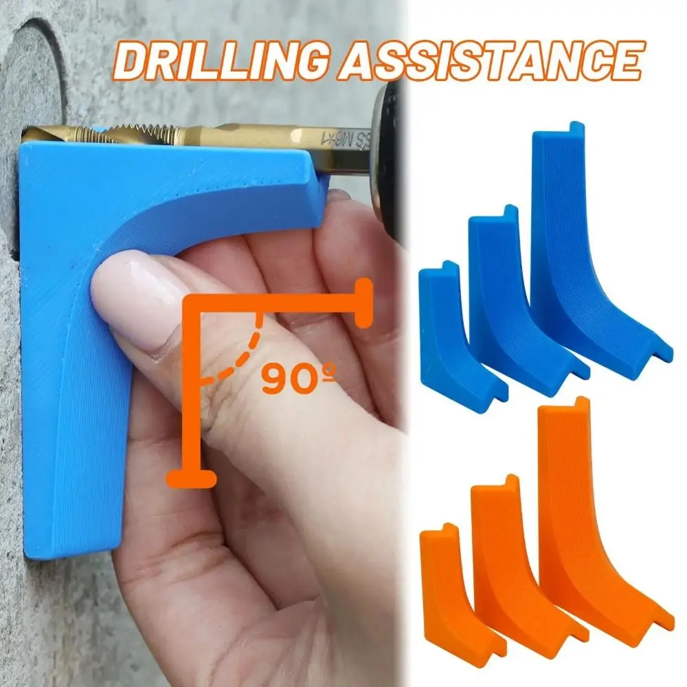 3Pcs/Set Non Slip Drilling Aid Set Wear-Resistant DIY Vertical Drilling Locator Precision Drilling Guide Tool