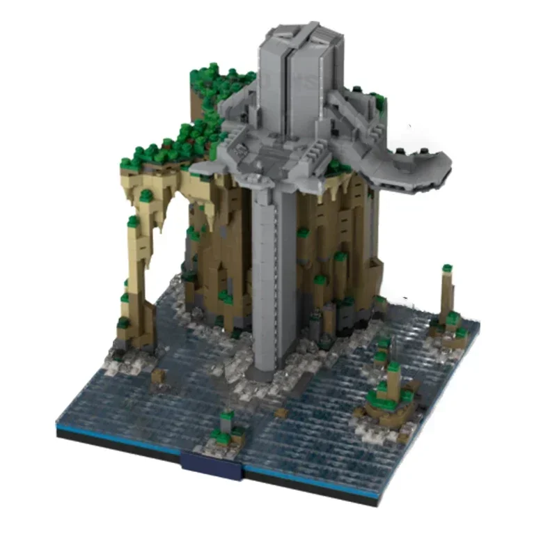 Modelo de película estrella, bloques de construcción Moc, Castillo Ultramicro, tecnología Diorama, bloques modulares, regalos, juguetes de Navidad, conjuntos DIY de montaje