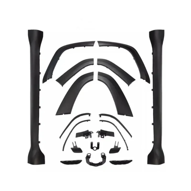 

Hot Sale Wide Body Kit Fit SRT Retrofit/Upgr Auto parts Side skirts Wheelbars Front bar Centre mesh