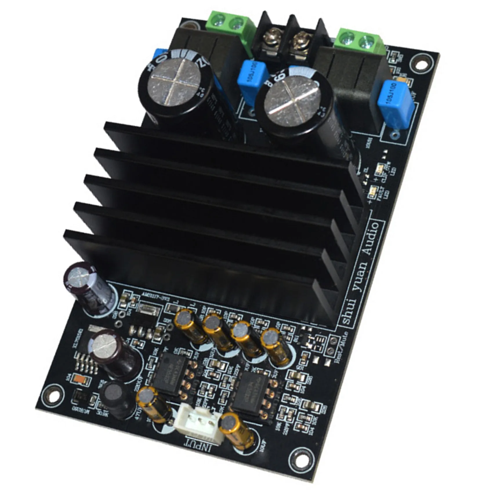 

Exquisite-TPA3255 2.0 Digital Amplifier Board DC24-48V Strong Power 300W + 300W Class D Digital Amplifier Board