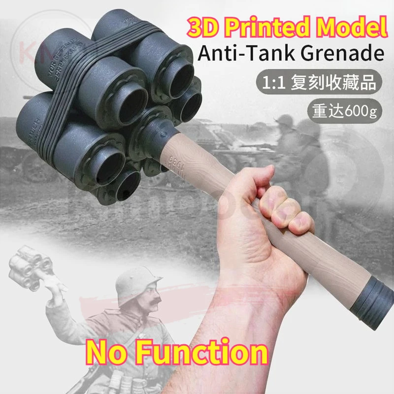 Anti Tank Cluster Model  3D Printed Military Enthusiasts To Collect Desktop Ornament Has No Function Model