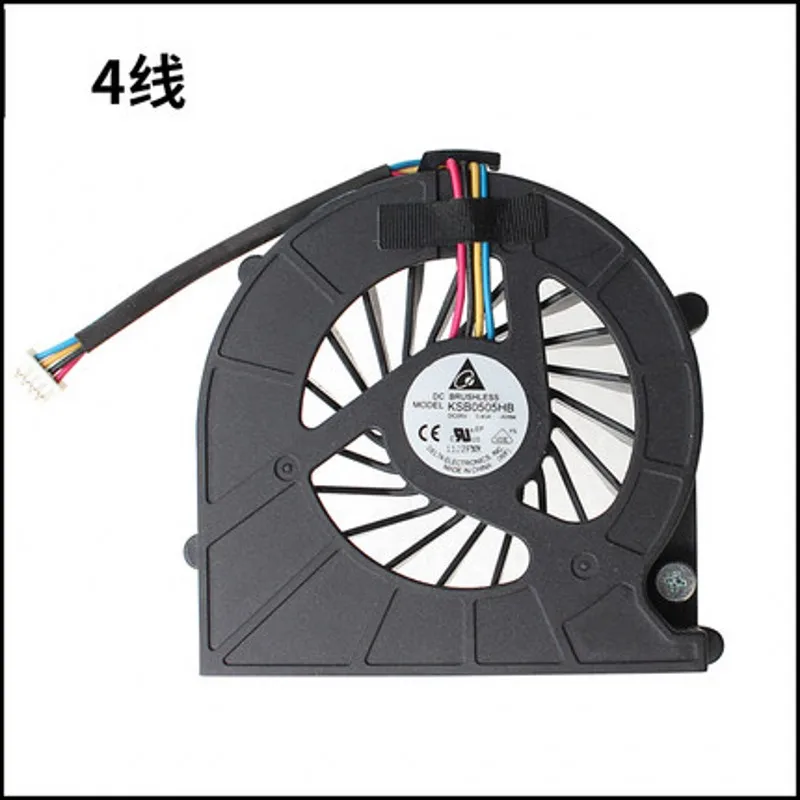 Nieuwe Originele Laptop Cpu Cooling Fan Voor Toshiba Satellite C600 C600D C600D-05L C600-C51B T61B 3PIN 4PIN