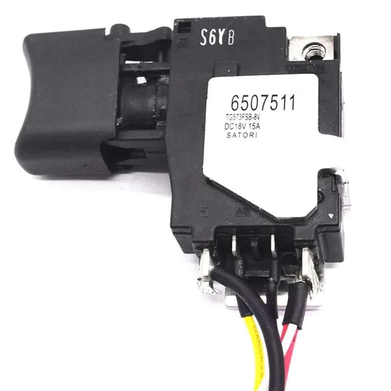 ABMH-1Pc 632F26-6 6507529 TD152D DTD152 DTD152Z 드릴 스크루드라이버 전동 공구 액세서리용 스위치 교체 부품