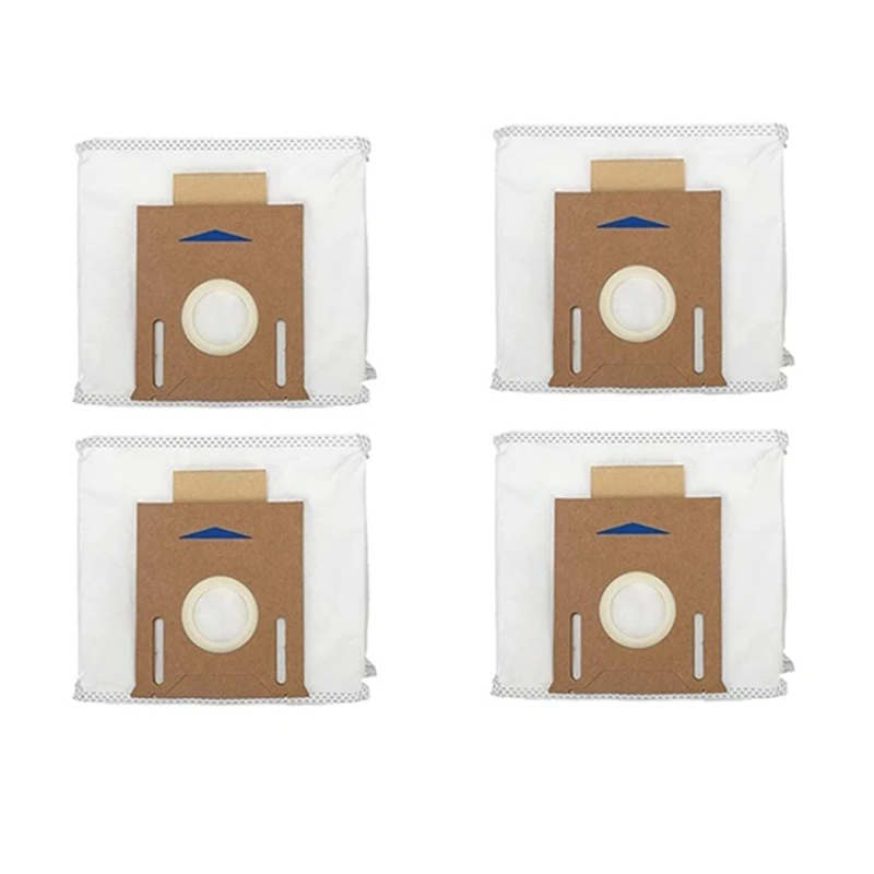 【Must-Haves】4 Pack Vacuum Dust Bags For Ecovacs DEEBOT OZMO T8 AIVI T8 Max T8 Series T9 Series N8 Pro Plus N8 Pro Robot Vacuum P