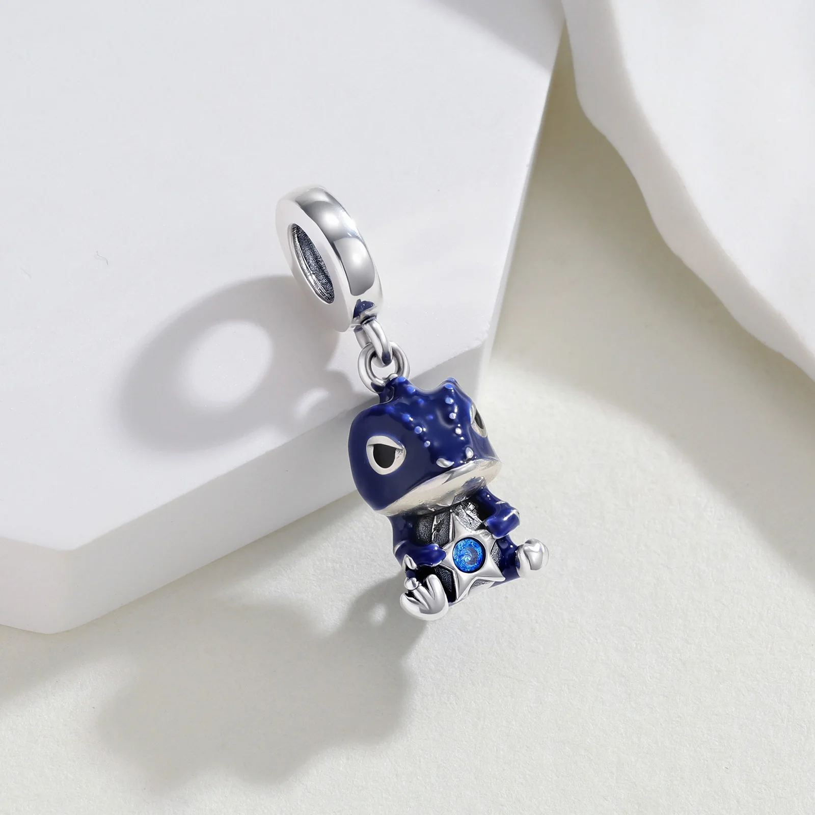 925 Sterling Silver Charm Chameleon Pendant Fits Original Bracelets Meaningful Graduation Jewelry Gifts For Women
