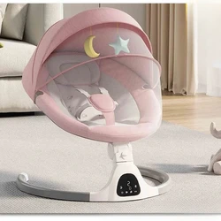 EG178 Factory-Direct Electric Baby Rocking Chair, Smart Remote-Control Cradle, Bluetooth Multi-Function Baby Rocker