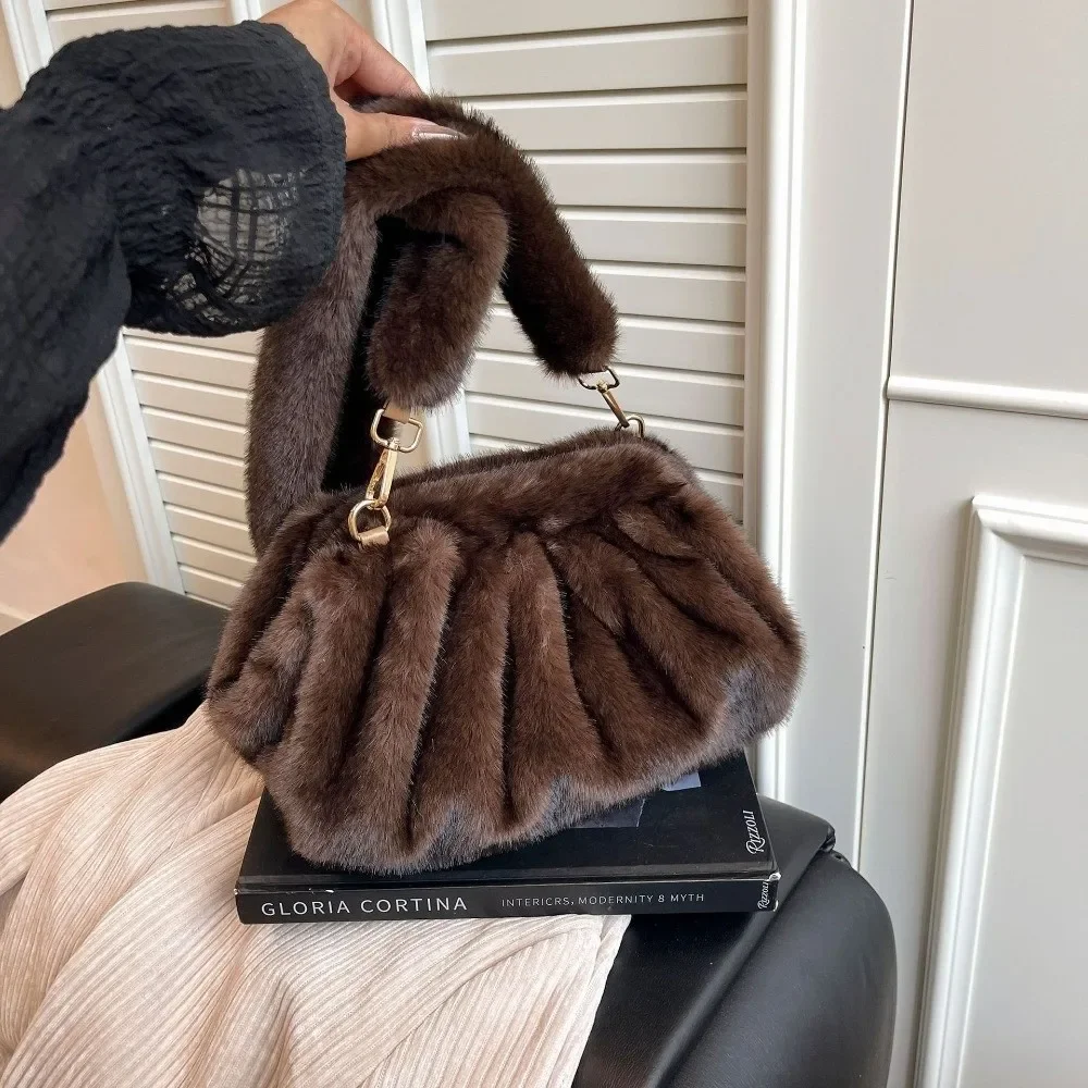 Thumbnail 2 - #73 Faux Fur Shoulder Bags Deals & Discounts