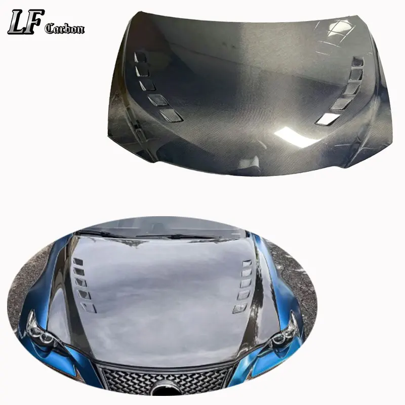 Carbon Fiber Engine Hood for Lexus IS 13-17 ,upgrade