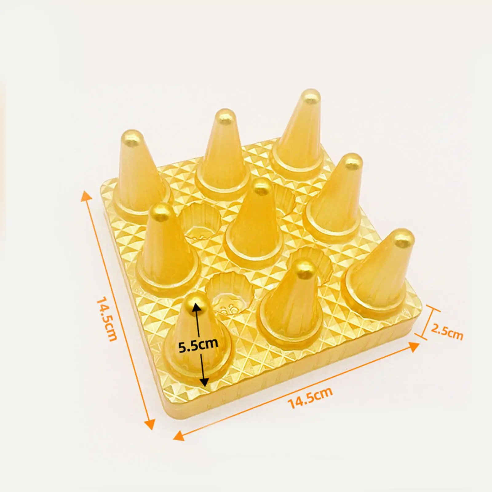 20 Pieces Crane Machine Base Pad Doll Machine Doll Grabber Machine Candies Grippers 14.5cmx14.5cmx2cm DIY Parts Replacement