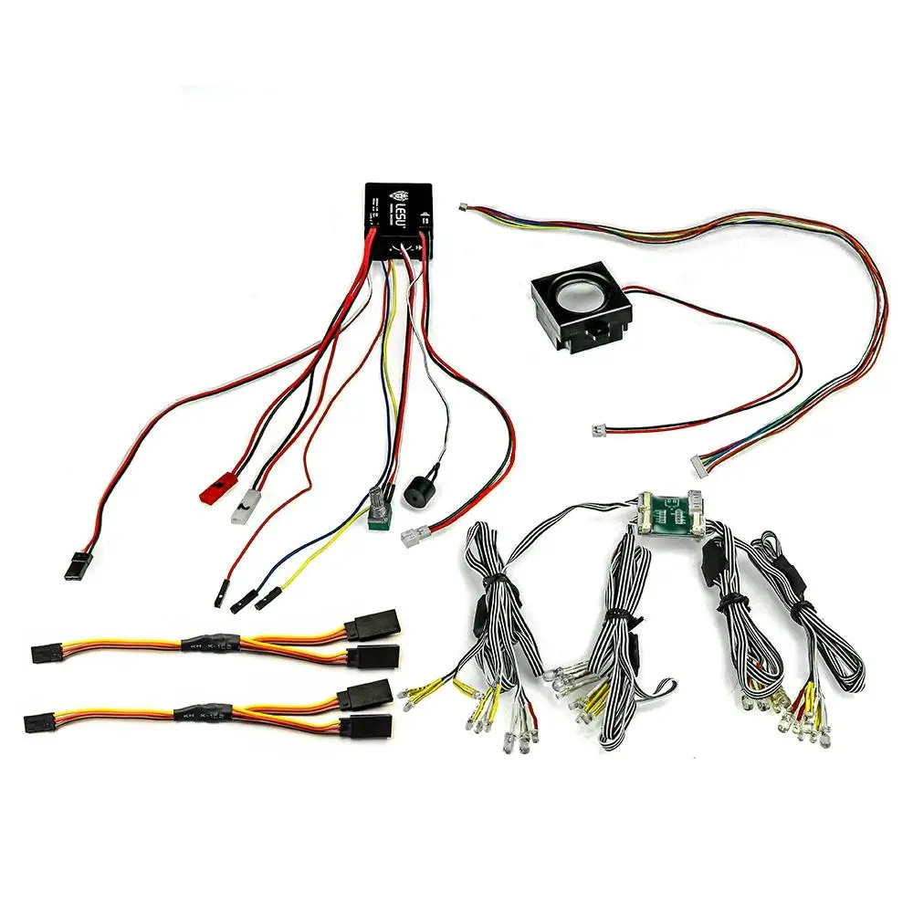 

LESU integrated light group sound group assembly CNC shell Ouka L6 V6 V8 four sound effects LESU