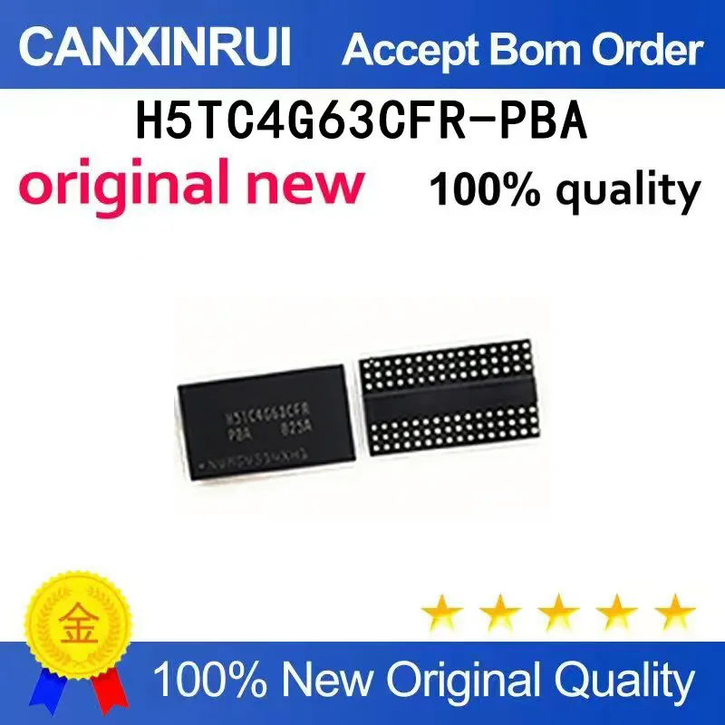 

(5-100 pieces)Brand new original H5TC4G63CFR-PBA BGA with lead in stock chip IC