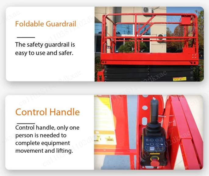 200KG High Capacity Electric Scissor Lift Platform Self Propelled Hydraulic Aerial Work Lift Table Man Lift 1 pcs view 2
